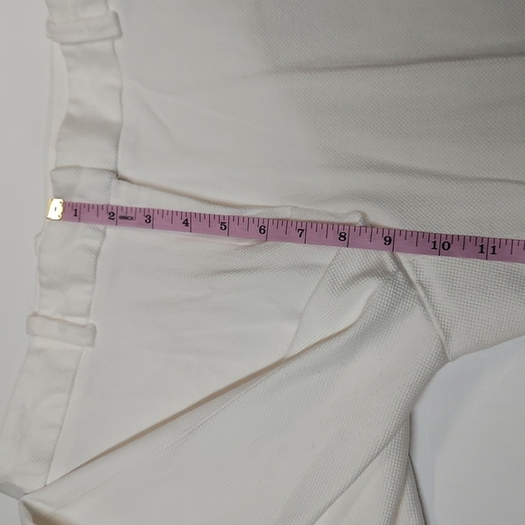 Liz Claiborne White Pants with Stretch Size 8 - Picture 7 of 16